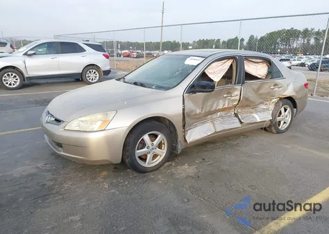 2005 Honda Accord 2.4 Ex из США, поврежденный, VIN 1HGCM567X5A140143